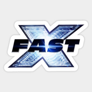 Fast X Sticker